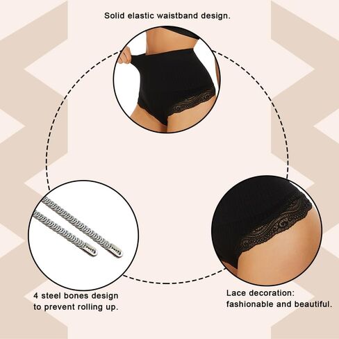 نينغمي البطن التحكم ثونغ ملابس داخلية للنساء منتصف الخصر الملابس الداخلية الدانتيل تشكيل سراويل محدد شكل الجسم لباس داخلي سلس in Kuwait