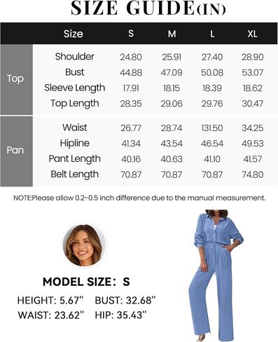 Dowerme ملابس نسائية لخريف 2 قطعة 2023 بدلة رياضية غير رسمية بأزرار للأسفل قمصان برباط طويل طقم صالة بدلة رياضية in Kuwait