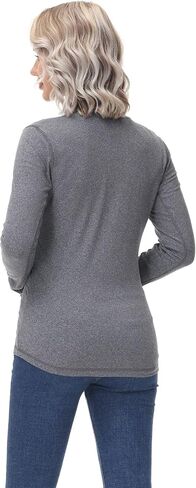 خيار آخر للنساء جاكيت للتمرين خفيف الوزن لليوجا والجري جاكيت نسائي رياضي نحيف مع فتحات للإبهام in Kuwait