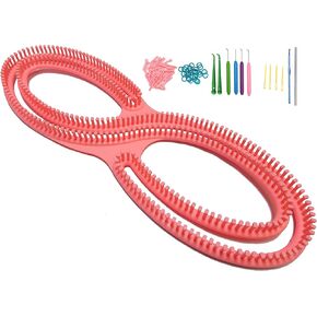 ALIMELT Serenity Loom Afghan Loom Knitting Looms Knitting Board Infinity S Loom 294 pegs Crochet Hooks Knitting Needles Large Projects Shawl Scarf Blankets Sweater Knitter in Saudi Arabia