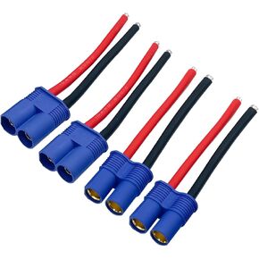 5Pairs T Plug Connector Female & Male with 12AWG 10cm Gauge Silicone for RC Lipo Battery Cable Drone Car in Kuwait