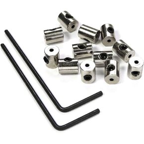 Pin Keepers Pin Locks Locking Clasp Pin Backs with Wrench (24 Pieces)