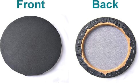 IVON 4pcs Round Canvas, 12'' & 8'' Professional Stretched Circle Canvas Board for Painting, Acrylic Pouring in Kuwait