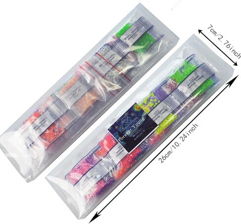 Glow in The Dark Diamond Painting Beads for Diamond Dots Accessories, 20 Colors Round Diamond Painting Drills Flatback Rhinestones for Crafts, Diamonds for Diamond Painting Bead Art Gem Art, 4000PCS in Kuwait