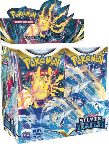 Pokémon TCG: Sword & Shield Silver Tempest Booster Display Box in Kuwait