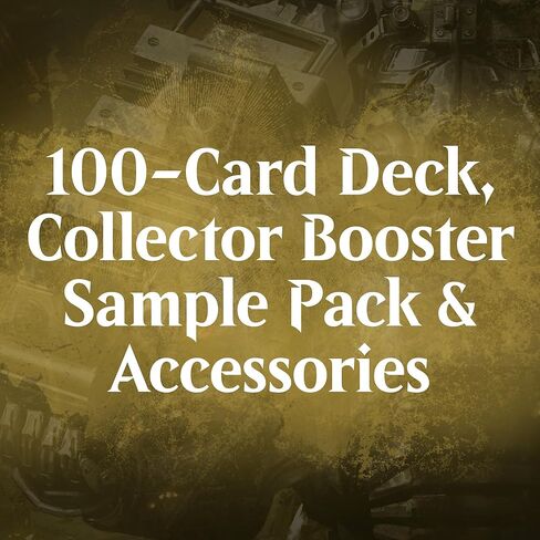 Magic: The Gathering Fallout Commander Deck Bundle - تتضمن جميع الطوابق الأربعة (1 Hail Caesar، 1 Scrappy Survivors، 1 Science!، و1 Mutant Menace) in Kuwait