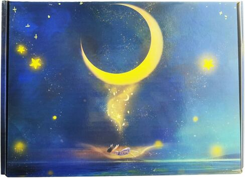 Dynamic Sand Picture Medium Desktop Art Toys Voted Best Gift!(Ocean Heart) - Black White Blue (Blue, Black,White,Blue) in Kuwait