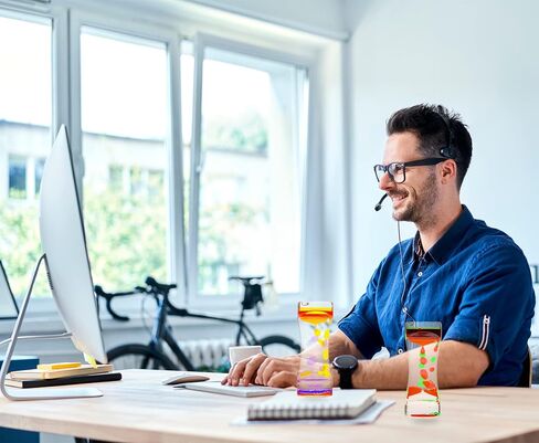 فقاعة الحركة السائلة من كايلينك، 4 قطع من الألعاب الحسية لإدارة الإجهاد، فقاعات تململ الإغاثة، مؤقتات مياه مريحة، نشاط التوحد والقلق من اضطراب فرط الحركة ونقص الانتباه، ديكور مكتب المنزل الملون على شكل ساعة رملية in Kuwait