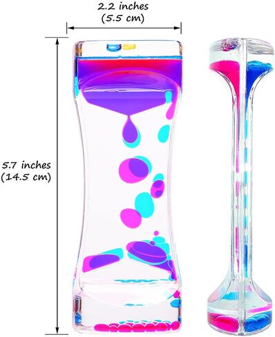 CAILINK Liquid Motion Bubbler - 3 Pack Kids and Adults Sensory Toys in Kuwait