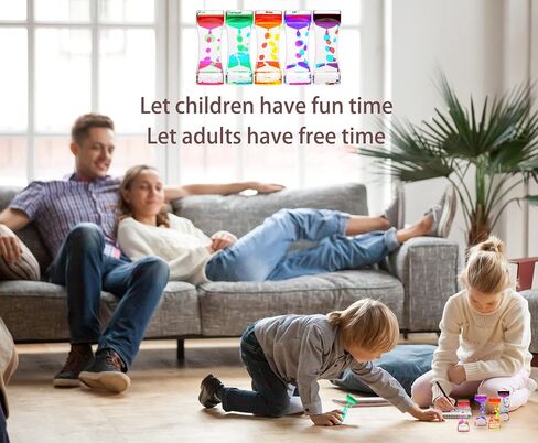 CAILINK Liquid Motion Bubbler - 3 Pack Kids and Adults Sensory Toys in Kuwait