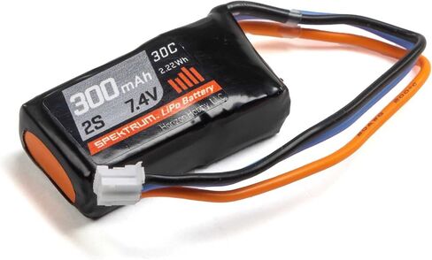 Spektrum 7.4V 300mAh 2S 30C LiPo Battery: PH, SPMX3002S30 in Kuwait