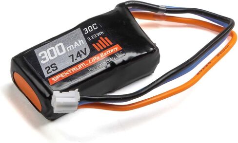 Spektrum 7.4V 300mAh 2S 30C LiPo Battery: PH, SPMX3002S30 in Kuwait