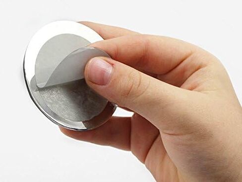 50mm Crystal H102 Extra Large Self Adhesive Round Jewels - 2 Pieces in Kuwait