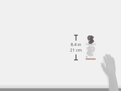 "وسادات قائمة مغناطيسية من شوكولاتة لابرادور" مفكرة لاصقة ذات شكل فريد بقياس 8.5 × 3.5 بوصة in Kuwait