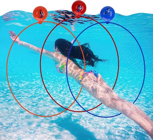 2023 ترقية 3 قطعة حلقات معدنية للغوص ألعاب حمام السباحة للأطفال السباحة من خلال حلقات لحمام السباحة للأطفال الكبار برنامج تدريب تحت الماء ألعاب حمام السباحة ألعاب مائية هدايا رياضية in Kuwait