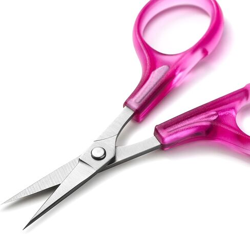 Beaditive High Precision Detail Scissors Set (2-Pc) Sharp, Fine Tips | Paper Cutting, Scrapbooking, Sewing, Crafting | Stainless Steel | Protective Cover (Pastel) in Kuwait