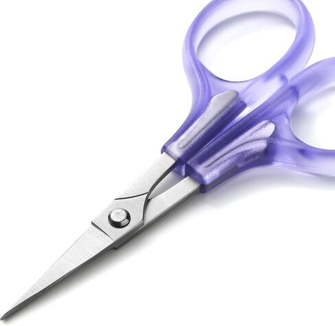 Beaditive High Precision Detail Scissors Set (2-Pc) Sharp, Fine Tips | Paper Cutting, Scrapbooking, Sewing, Crafting | Stainless Steel | Protective Cover (Pastel) in Kuwait