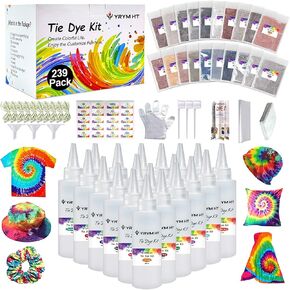 YRYM HT Tie Dye Powder Refills 400g, 20 Vibrant Vivid Colors in Saudi Arabia