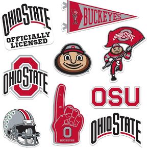 American University 10ct Vinyl Large Deluxe Stickers Variety Pack - Laptop, Water Bottle, Scrapbooking, Tablet, Skateboard, Indoor/Outdoor - Set of 10 in Kuwait