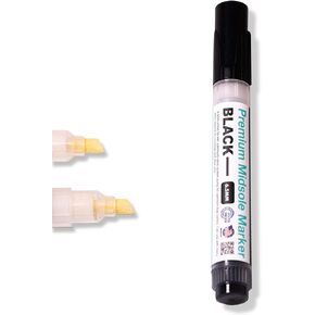 Wilkins Premium Midsole Marker for Customization Paint on Leather, Suede, Fabric and Soft Foam for 2-4 Pair of Shoes (Black) in Saudi Arabia
