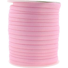 Mandala Crafts Assorted Polyester Cotton Welting Cord for Upholstery Welt Cord Piping Rope Filler Sewing - 50 YDs ¼ Inch Cotton Piping Cord Welt Cording for Drapery Pillow Trimming Rainbow
