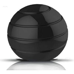 Kinetic Desk Toy,Optical Illusion Metal Fidget Spinning Ball,Office Executive Stress Relief Spinner Toys for Adults & Kids