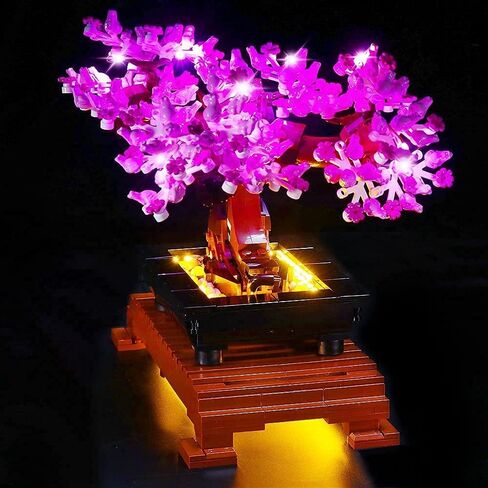 مجموعة إضاءة LED لباقة الزهور البرية من Lego 10313 زهور صناعية مع الخشخاش واللافندر، أضواء تزيين هدية عيد الحب (أضواء فقط، لا توجد نماذج Lego) in Saudi Arabia