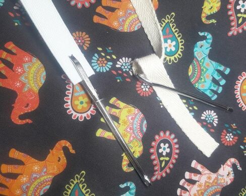 2 قطعة بودكين ثريدز معدنية سهلة سحب الرباط الخيط مع ملقاط لأستك الخياطة الملحقات DIY أداة مرونة الحبل الحبل المشبك المشبك الذاتي إغلاق اللقاط in Kuwait