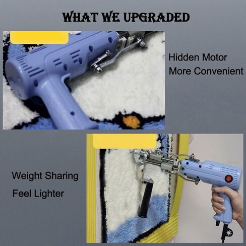 هوريور ماكينة صنع السجاد 2 في 1 من احدث وصول لنسج السجاد والحلقات المتراكمة للمبتدئين in Kuwait