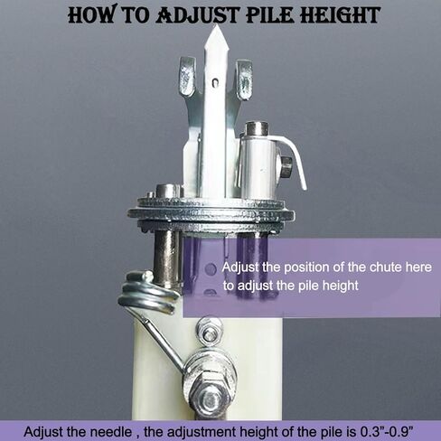 هوريور ماكينة صنع السجاد 2 في 1 من احدث وصول لنسج السجاد والحلقات المتراكمة للمبتدئين in Kuwait