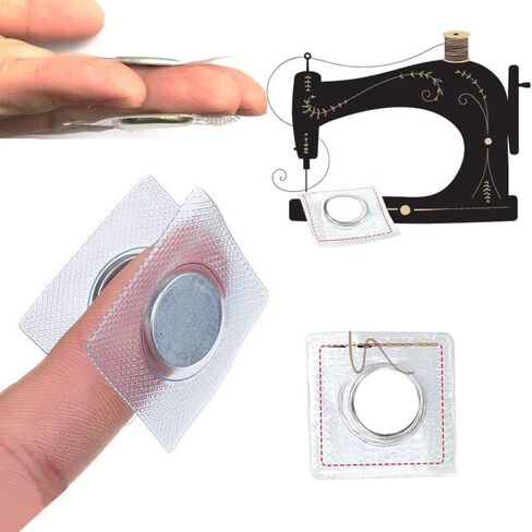 16Pcs Hidden Sew Magnetic Snap,Invisible Magnets Sew in PVC in Kuwait