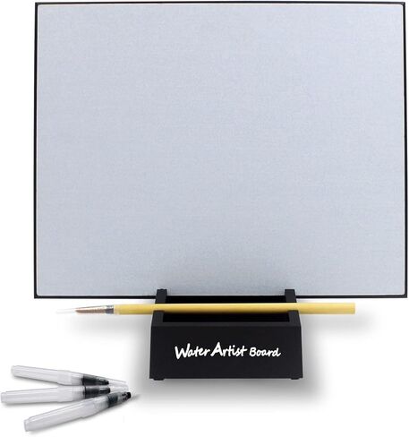 لوح رسم مائي بوذا مع فرشاة رسم من الخيزران، لوح رسم بدون حبر وقابل لاعادة الاستخدام، لوازم فنية للرسم المائي، لوحة رسم بوذا اليقظة والتامل، هدية مثالية للاسترخاء للبالغين in Kuwait