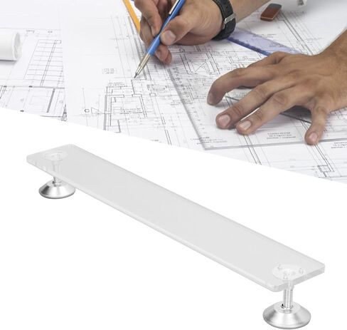Artist Leaning Bridge, Adjustable Height Polished Edges Wide Application Hand and Wrist Leaning Bridge for Drawing Practice in Saudi Arabia