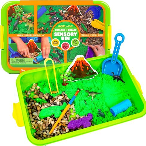 Made By Me Explore + Create Unicorn Sensory Bin - Sensory Bins for Toddlers - All-in-One Tactile Sensory Toys - Learn Through Play Toys - Unique Fine Motor Toys & Magical Sensory Experience in Saudi Arabia