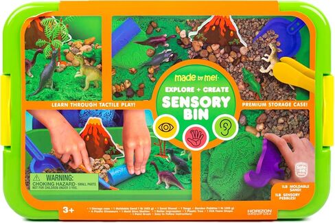 Made By Me Explore + Create Unicorn Sensory Bin - Sensory Bins for Toddlers - All-in-One Tactile Sensory Toys - Learn Through Play Toys - Unique Fine Motor Toys & Magical Sensory Experience in Saudi Arabia