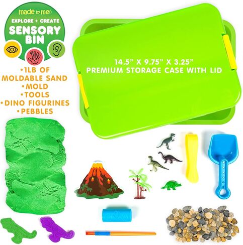 Made By Me Explore + Create Unicorn Sensory Bin - Sensory Bins for Toddlers - All-in-One Tactile Sensory Toys - Learn Through Play Toys - Unique Fine Motor Toys & Magical Sensory Experience in Saudi Arabia