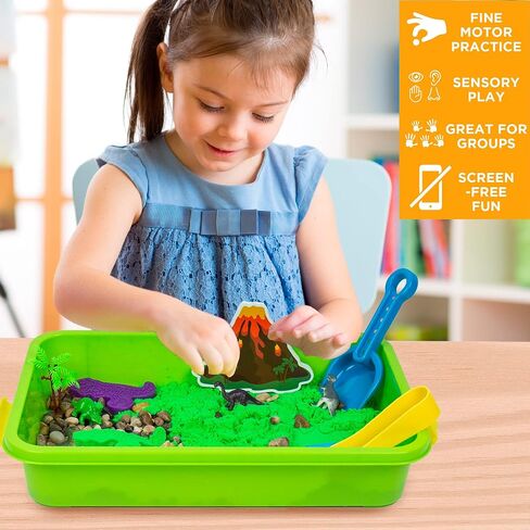 Made By Me Explore + Create Unicorn Sensory Bin - Sensory Bins for Toddlers - All-in-One Tactile Sensory Toys - Learn Through Play Toys - Unique Fine Motor Toys & Magical Sensory Experience in Saudi Arabia