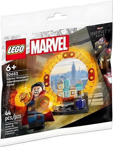 ليجو Marvel Super Heroes: Doctor Strange's Portal متعدد الأبعاد مع رداء أحمر إضافي 30652 in Saudi Arabia