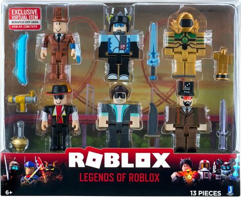Roblox Action Collection - Legends of Roblox Six Figure Pack [Includes Exclusive Virtual Item] in Saudi Arabia