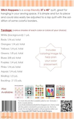 Stitch Happens Quilt Pattern in Kuwait