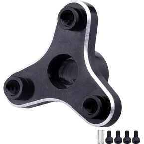 RC Slipper Clutch Eliminator Upgrades Parts for Traxxas 1/10 Slash Rustler VXL Stampede VXL XL5 2WD Models (Black)