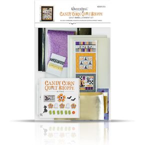 Kimberbell A Quilty Little Christmas Embellishment Kit - Embellishments for Crafting Kit, 41pcs Set w. Applique Glitter, Ribbon and Embroidery Felt, Embroidery Supplies, Quilting Embellishments