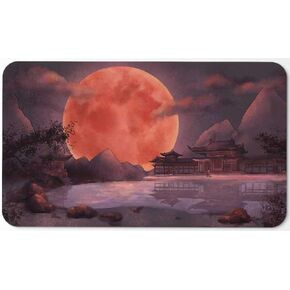 Paramint Blood Moon Torii Gate - MTG Playmat - Compatible with Magic The Gathering Playmat - Play MTG, YuGiOh, TCG - Original Play Mat Art Designs & Accessories in Kuwait