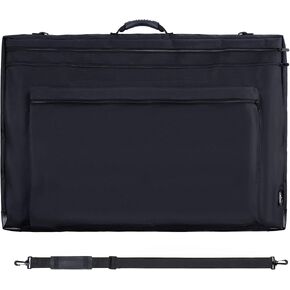 JJRING 18x24 Art Portfolio Tote Bag With Shoulder Strap, Black in Saudi Arabia