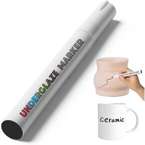 قلم الكتابة الملون من Flyangle Art Underglaze الدائم من البورسلين الملون، قلم كتابة من السيراميك المزجج in Kuwait