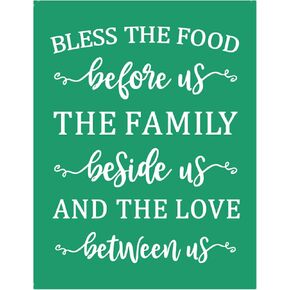 JAJADO Farmhouse Silk Screen Kitchen Stencils for Chalk Paste Chalk Stencils Reusable Adhesive Stencil Kitchen Sign Screen Print Transfers for Crafts on T-Shirt/Wood Sign/Glass/Window/Wall in Saudi Arabia