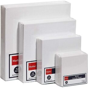 ألواح قماشية متعددة الألوان من ماديسي، 4×4، 6×6، 8×8، 10×10(12 لكل قطعة)، 48 عبوة in Kuwait