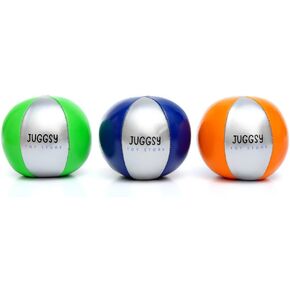 Juggsy Premium Juggling Balls Set of 3 - Durable, Non-Slip, Professional Quality for Beginners & Experts - Perfect for Learning, Practice & Performance in Saudi Arabia