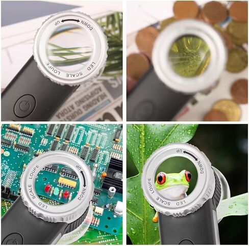 30X Loupe Magnifier Eye Loops Magnifying Glass Jewelry Coin Supplies in Kuwait