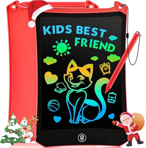 تابلت كتابة إل سي دي، تابلت رسم ملون مقاس 11 بوصة، لوحة رسم لألعاب الأطفال، ألعاب تعليمية للأطفال الصغار، هدايا عيد الميلاد لـ 3 4 5 6 7 8 سنوات من البنات والأولاد (أخضر) in Kuwait